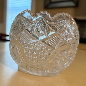 WESTMORELAND GLASS Vintage Round Glassware 4" Diameter